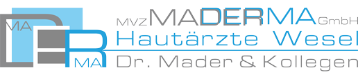 Logo Maderma Hautrzte Kasse & Privat  Hautarzt Maderma Wesel Dermatologie-Praxis · Dr. Mader & Kollegen KV. Kasse & Privat